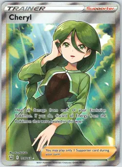 Cheryl 159/163 Ultra Rare Battle Styles Pokemon NM - Image 1