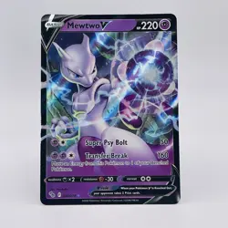 Pokemon TCG Mewtwo V Pokemon GO 030/078 Holo Ultra Rare - Image 1