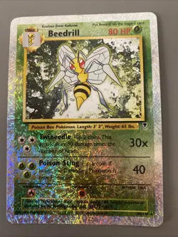 Beedrill 20/110 Legendary Collection Reverse Holo Pokemon Card MP - Image 1