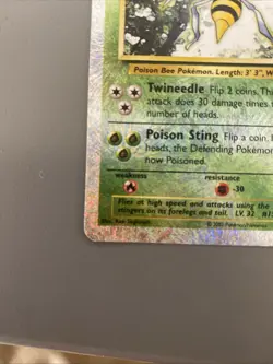 Beedrill 20/110 Legendary Collection Reverse Holo Pokemon Card MP - Image 5