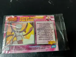 [SEALED] Super Psychic Mewtwo #0 Topps Pokemon Movie Promo 1999 - Image 2
