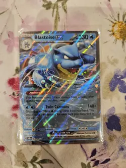 Blastoise EX 030/142 - Scarlet & violet: Stellar Crown - Pokemon Card - rare - Image 1