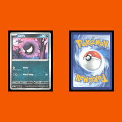 Gengar Evolution Haunter Gastly Lot 3 Pokemon Cards Paldean Fates S&V TCG Violet - Image 4