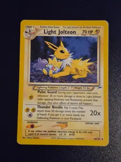 Light Jolteon 48/105 Unlimited Uncommon Neo Destiny Pokemon HP - Image 1