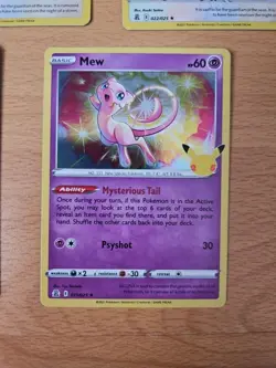 Pokemon Celebrations 25th Anniversary 5 Cards Set Holo Rare + Free Gift - Image 5