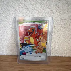 The Pokemon Company Charmander Promo Holo Basic 80 HP 30 Attack TCG EN - Image 1