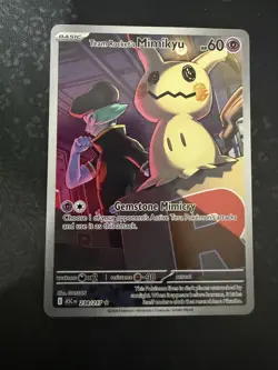 Pokemon TCG Team Rocket's Mimikyu 238/217 Ascended Heroes Illustration Rare NM - Image 1