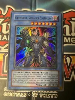 Yu-Gi-Oh Garlandolf Konig Der Zerstorung ABPF-DE039 Ultra Rare 1. Auflage NM De - Image 1