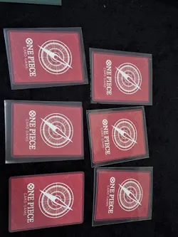 One Piece Card Lot Of 6 LUFFY LEADER - Image 2
