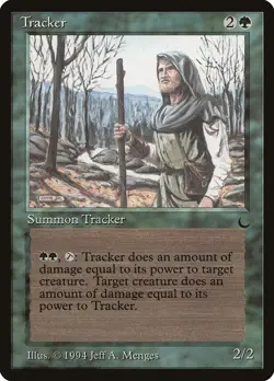 Tracker The Dark PLD Green Rare MAGIC THE GATHERING MTG CARD ABUGames - Image 1
