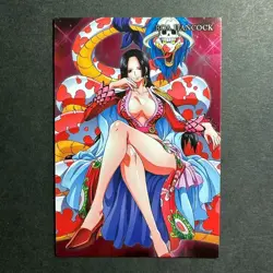 S2472 Very Rare Boa Hancock R Holo Japanese One Piece Wafer Card - Image 1