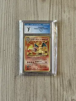 Rare 1996 Pocket Monsters Japanese Base Set Holo Charizard #006 Pokemon Card - Image 1