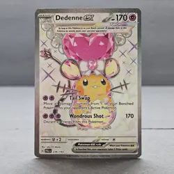 Pokemon Dedenne EX Card 239/193 PAL Paldea Evolved NM - Image 2