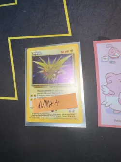Pokemon Card Zapdos 15/62 Holo Fossil Set 🔥PSA Grade🔥101💎NM ++💎 - Image 1