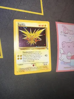 Pokemon Card Zapdos 15/62 Holo Fossil Set 🔥PSA Grade🔥101💎NM ++💎 - Image 3
