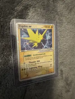 Vintage Pokemon TCG Zapdos EX Holo Card Nintendo Promo 2005 033 - Image 4
