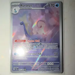 Pokemon TCG: Aurorus 092/088 POR Stage 2 Ability Holo Rare Card - Image 1
