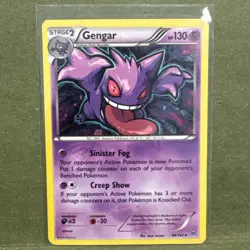 Pokemon Gengar Holo Rare TCG Card XY Breakthrough 60/162 - Image 1