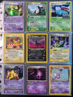 Lot of 135 ALL HOLO Vintage Pokemon Card Binder Collection - Image 2