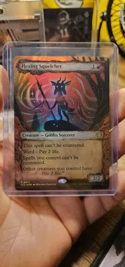 Hexing Squelcher Showcase Fable Frame FOIL Lorwyn Eclipsed - Image 1