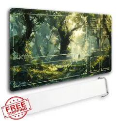 MTG Playmat TCG Gaming Zone Locking Edges Waterproof Bag - Image 1