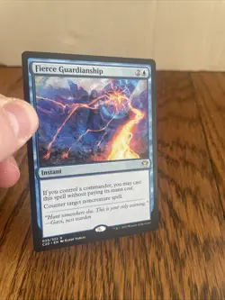 MTG Fierce Guardianship Commander 2020 NM - Image 3