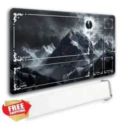 MTG Playmat TCG Mat with Zone Locking Edges Waterproof Bag - Image 1