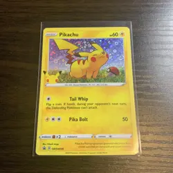 Pikachu 25th Anniversary Card SWSH039 HOLO Promo Pokemon General Mills NM/M - Image 1