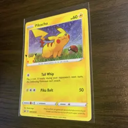 Pikachu 25th Anniversary Card SWSH039 HOLO Promo Pokemon General Mills NM/M - Image 2