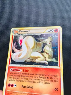 Carte Pokemon Feunard 17/95 HOLO HeartGold SoulSilver HGSS L’appel des Legendes - Image 3