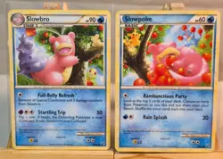 slowbro 38/90 Und SLOWPOKE 66/90 UNERSCHROCKEN N/M POKEMON ENGLISCH VINTAGE - Image 1