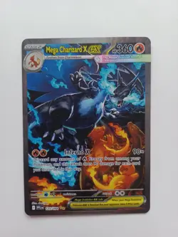 Pokemon 2025 Mega Charizard X ex 125/094 SIR Englisch Phantasmal Flames GEM MINT - Image 1