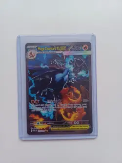 Pokemon 2025 Mega Charizard X ex 125/094 SIR Englisch Phantasmal Flames GEM MINT - Image 2