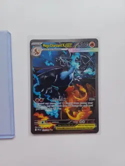 Pokemon 2025 Mega Charizard X ex 125/094 SIR Englisch Phantasmal Flames GEM MINT - Image 3