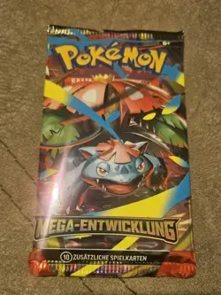 Booster Pack Pokemon - Mega Entwicklung Basis Set - DEUTSCH Karten Repack - Image 1