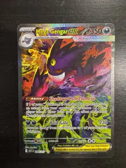 Pokemon TCG Mega Gengar Ex 284/217 Special Illustration Rare SIR Ascended Heroes - Image 1