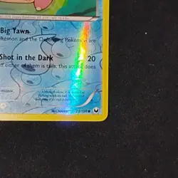 Pokemon TCG Slowpoke Dark Explorers 23/108 Reverse Holo LP+/NM - Image 4