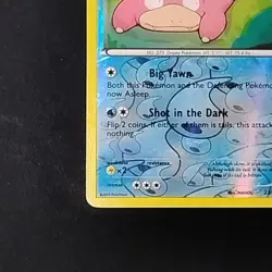 Pokemon TCG Slowpoke Dark Explorers 23/108 Reverse Holo LP+/NM - Image 5