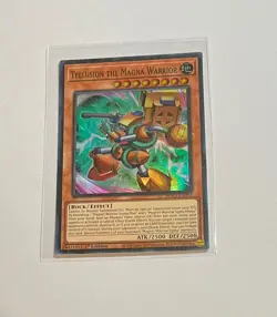 2x Yu-Gi-Oh! Tellusion The Magna Warrior #BPRO-EN004 Super Rare 1st Ed (NM) - Image 2