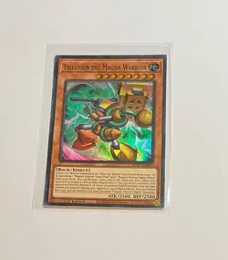 2x Yu-Gi-Oh! Tellusion The Magna Warrior #BPRO-EN004 Super Rare 1st Ed (NM) - Image 4