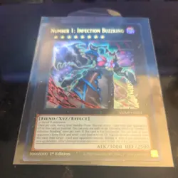 Number 1: Infection Buzzking MZMI-EN023 Maze of Millennia 1st Edition Yugioh - Image 1