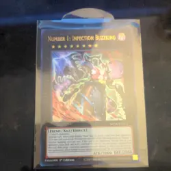 Number 1: Infection Buzzking MZMI-EN023 Maze of Millennia 1st Edition Yugioh - Image 2