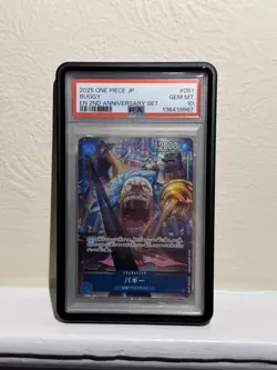 Buggy - OP09-051 - PSA 10 - 2nd Anniversary Promo - One Piece - Image 1