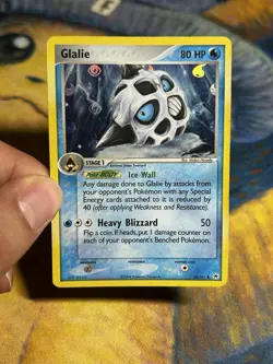 Glalie 34/101 EX Hidden Legends Reverse Holo 2004 Vintage Pokemon TCG Card - Image 2