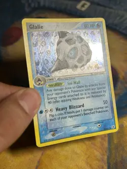 Glalie 34/101 EX Hidden Legends Reverse Holo 2004 Vintage Pokemon TCG Card - Image 3
