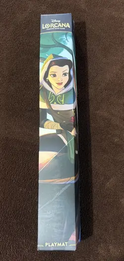 Disney Lorcana TCG Rare Belle Archer Playmat NIB - Image 1