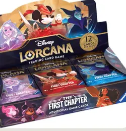 Disney Lorcana: The First Chap Booster Box Display Sealed 24 Packs ENG ✅ 2024 - Image 1