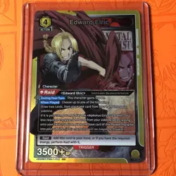 Union Arena TCG Edward Elric SR UE09BT/FMA-1-012 Fullmetal Alchemist - Image 1