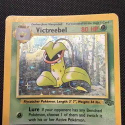 Pokemon Victreebel Jungle Holo Rare Unlimited Card 14/64 - - Image 1