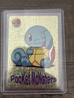 Pokemon Card - Squirtle #1152 - Vending Machine - Holo - Image 1